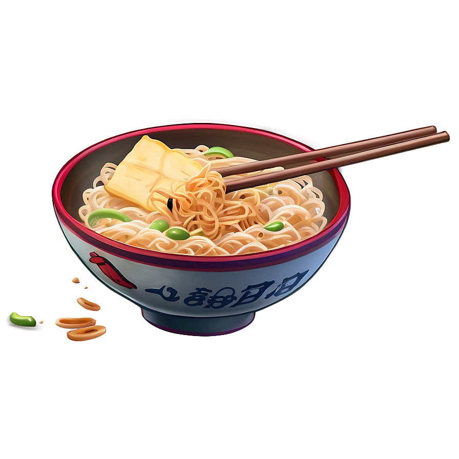 Sesame Ramen Bowl Png 06212024 PNG image