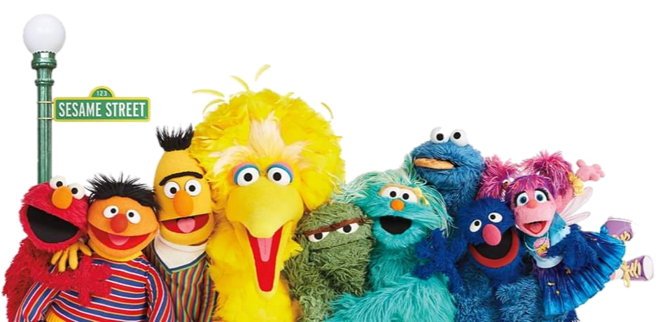 Sesame_ Street_ Characters_ Group PNG image