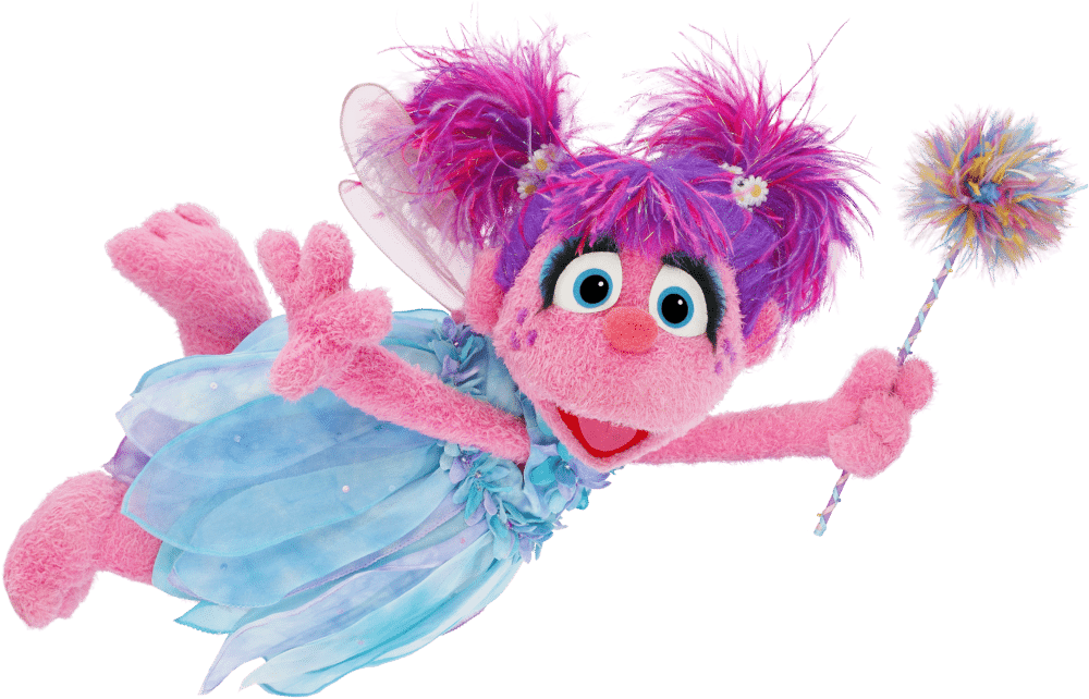 Sesame Street Fairy Character PNG image