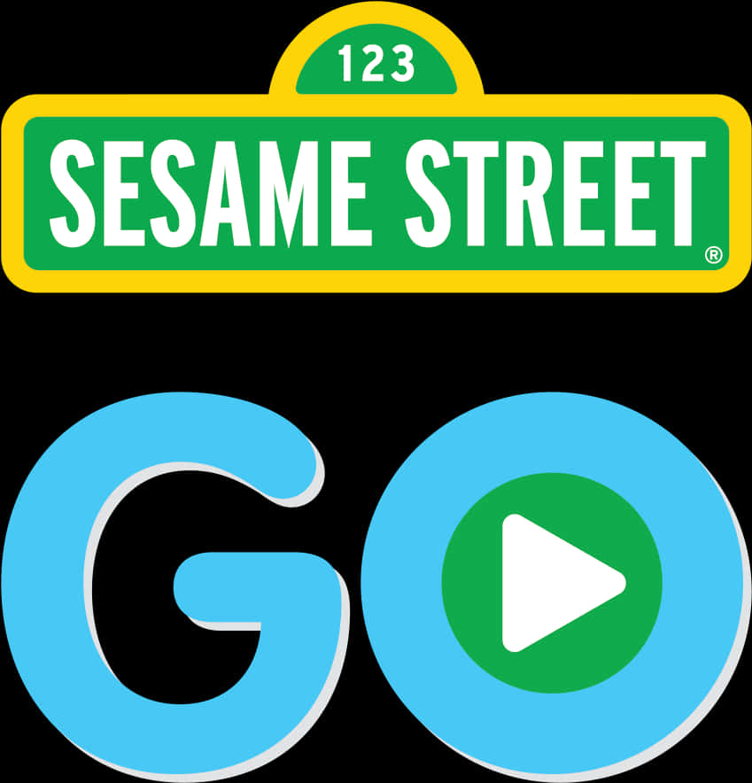 Sesame Street Go Logo PNG image