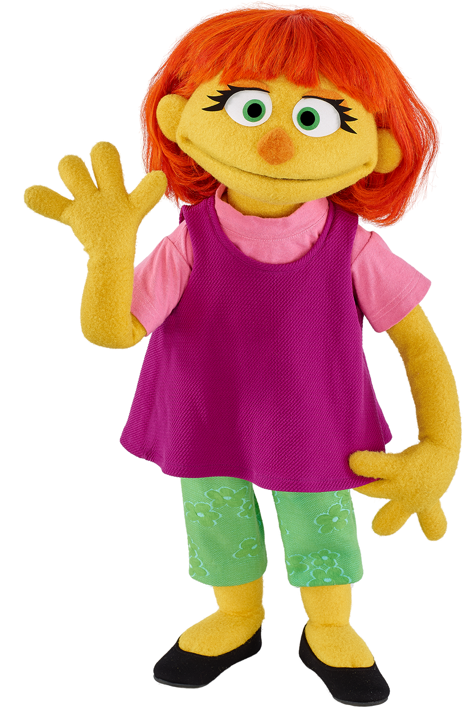 Sesame Street Julia Character Puppet PNG image