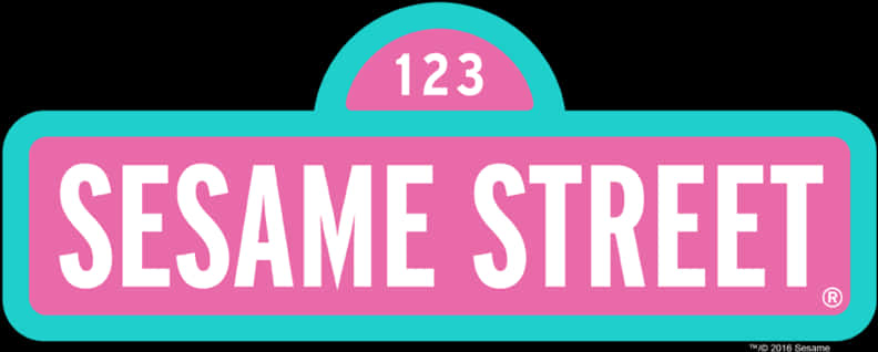 Sesame Street Logo2016 PNG image