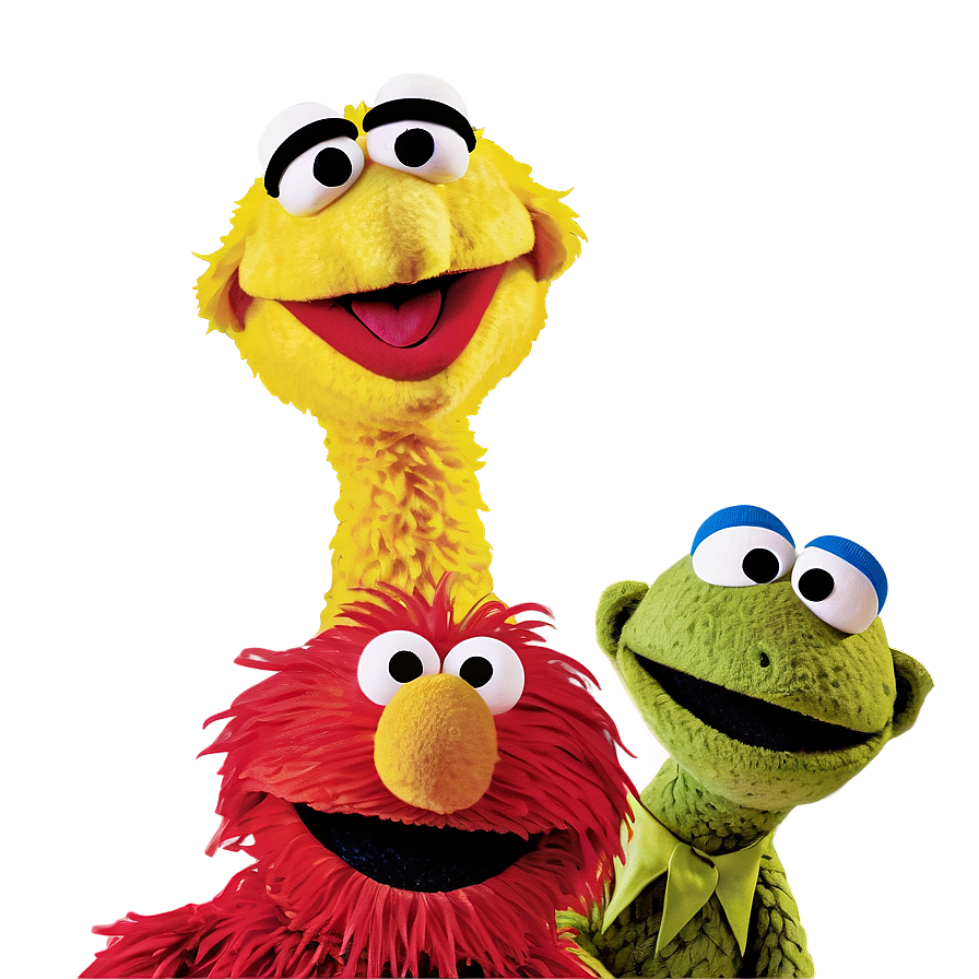 Sesame Street Muppets Png Xsm78 PNG image