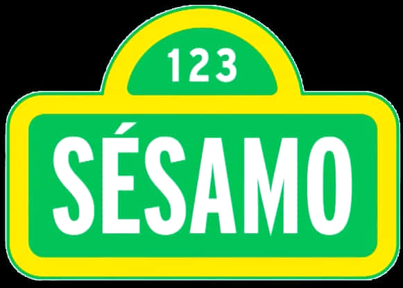Sesamo Street Logo PNG image