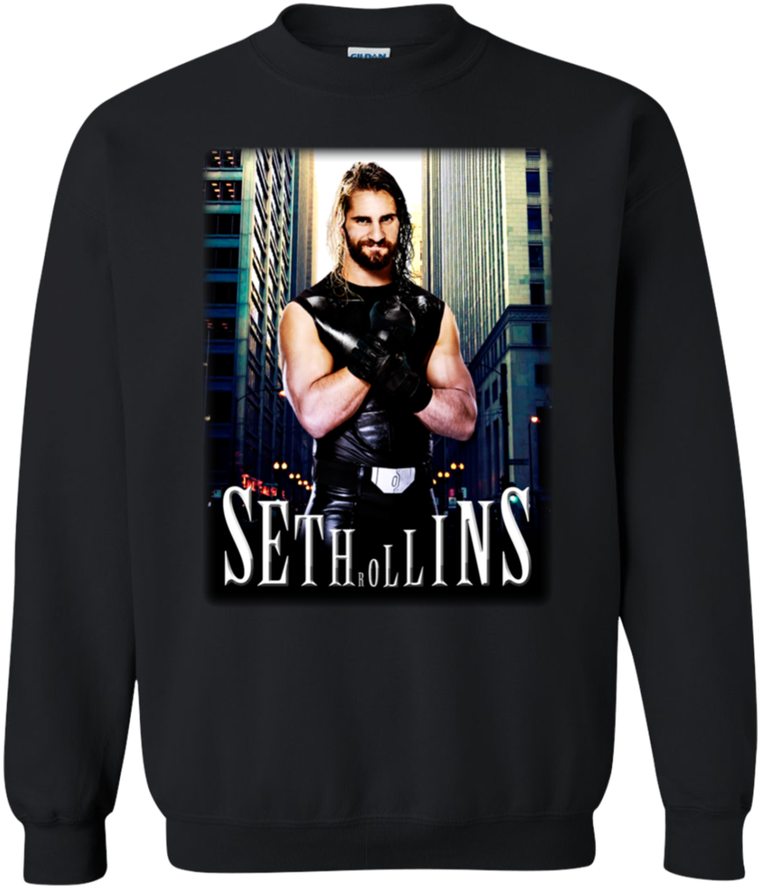 Seth Rollins Sweatshirt Design PNG image