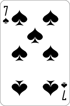 Seven_of_ Spades_ Playing_ Card PNG image