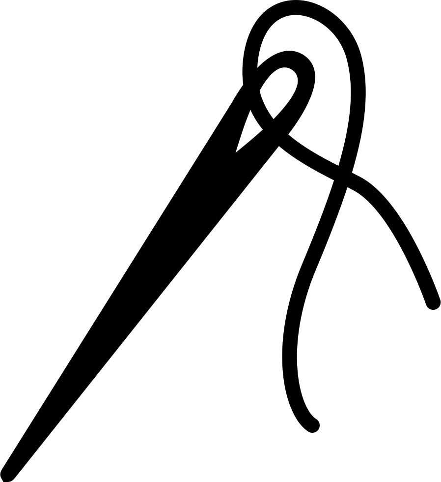 Sewing Needleand Thread Icon PNG image