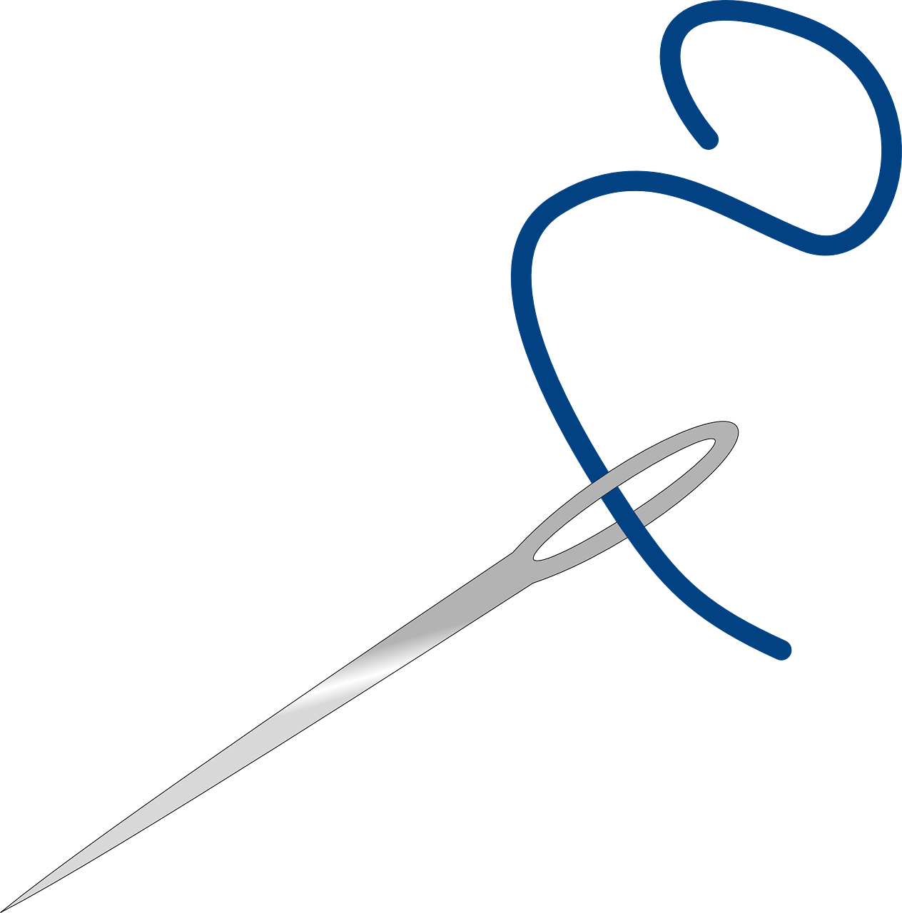 Sewing Needlewith Thread PNG image