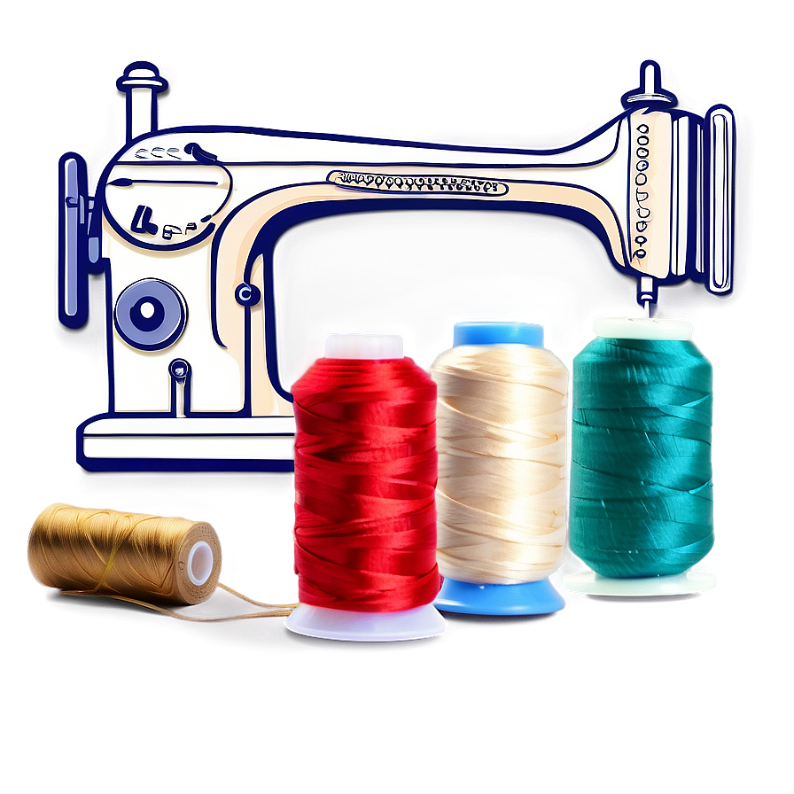 Sewing Themed Wallpaper Png 3 PNG image