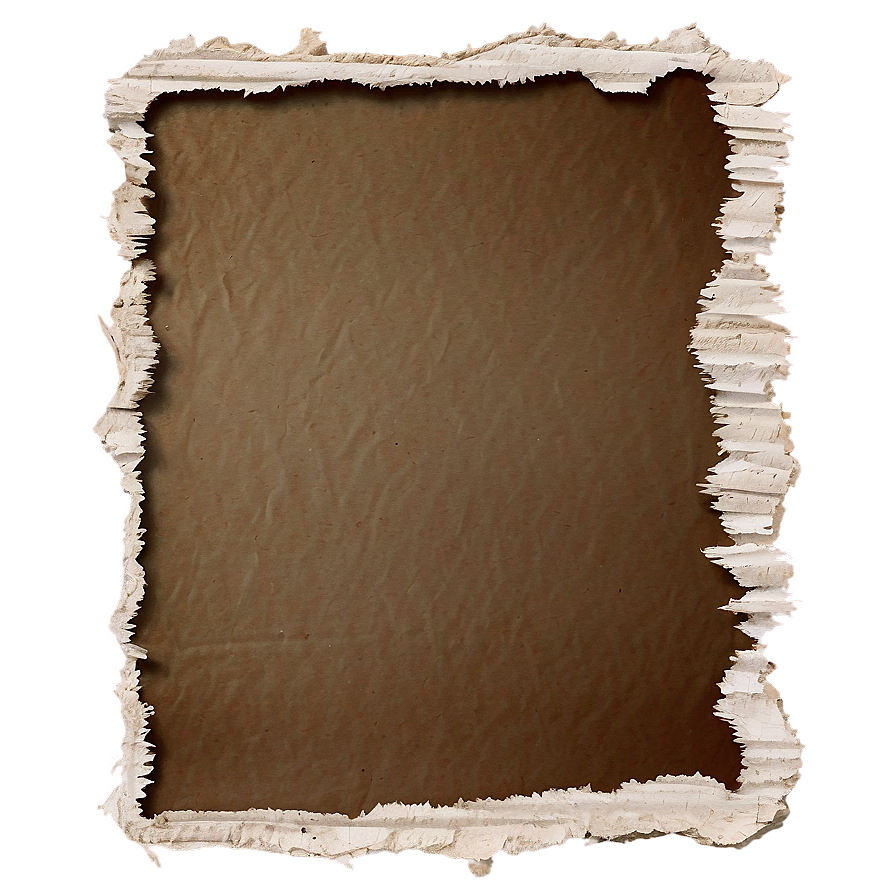 Shabby Paper Edge Texture Png 06272024 PNG image