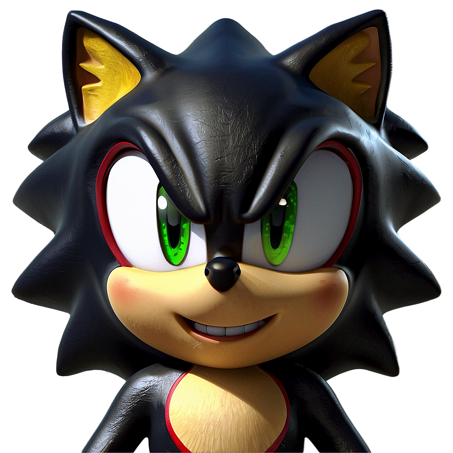 Shadow The Hedgehog 3d Model Png 05232024 PNG image