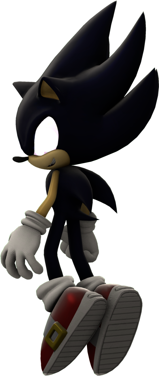 Shadow The Hedgehog Character Render PNG image