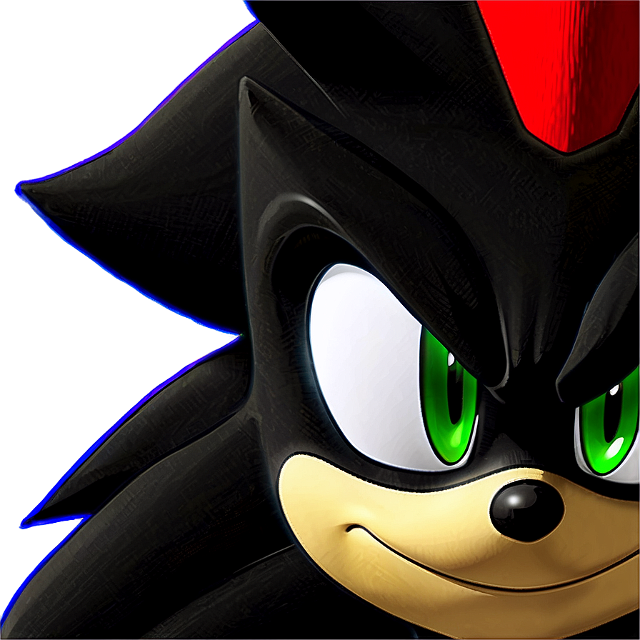 Shadow The Hedgehog Headshot Png 86 PNG image