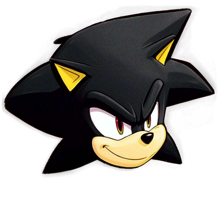 Shadow The Hedgehog Headshot Png Ksh22 PNG image