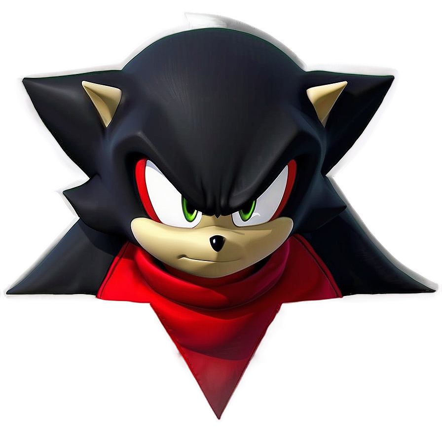 Shadow The Hedgehog Iconic Look Png Bgg PNG image