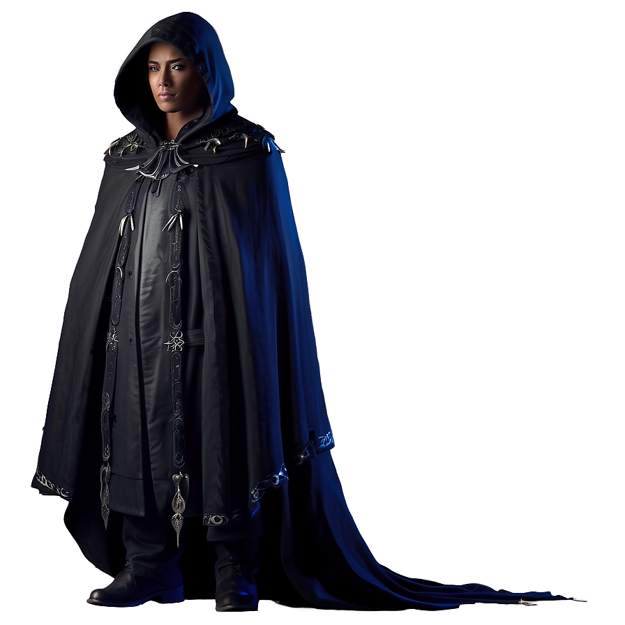 Shadowy Dark Magic Cloak Png Wxm PNG image