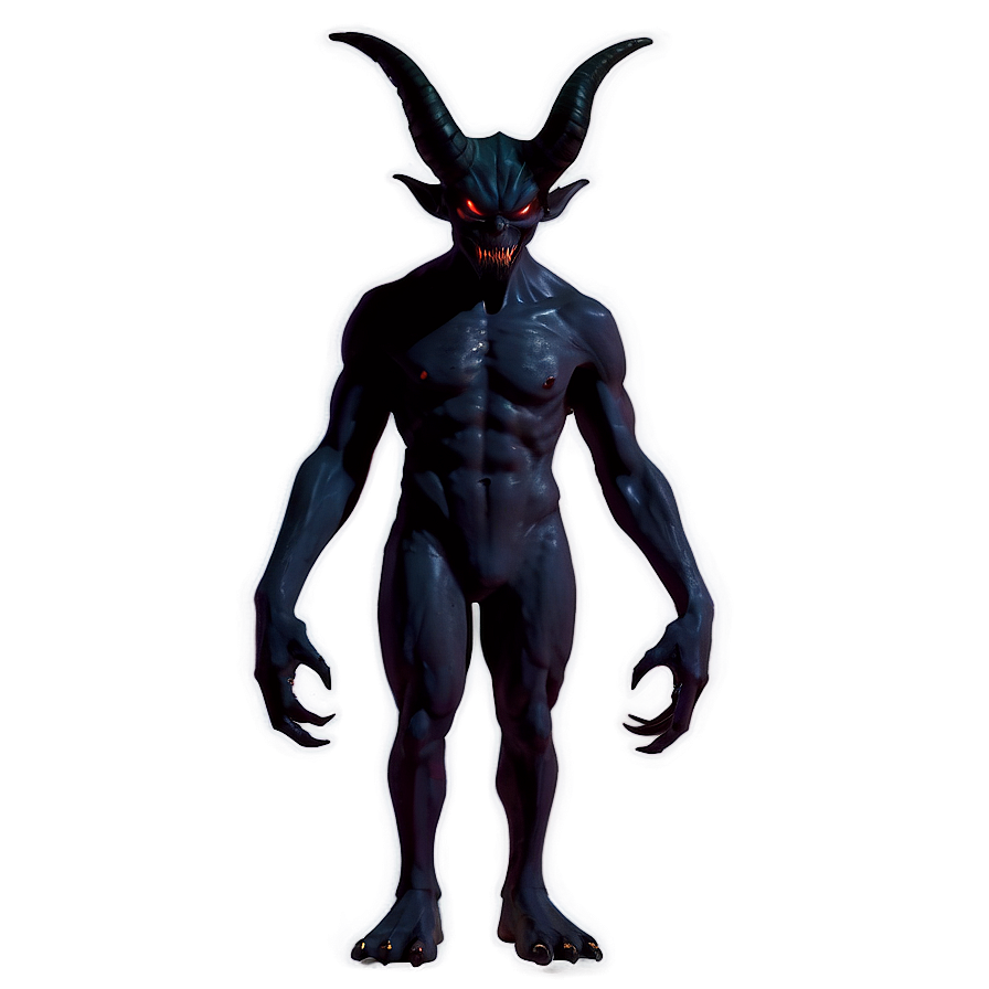 Shadowy Demon Form Png Mni54 PNG image