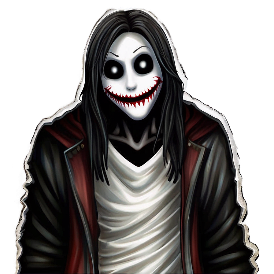 Shadowy Figure Of Jeff The Killer Png Org PNG image