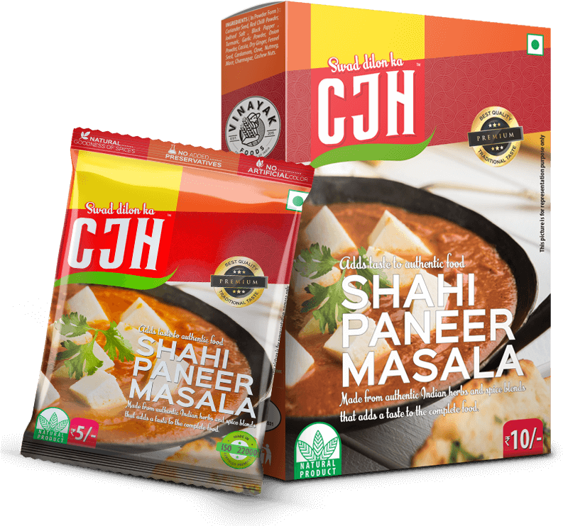 Shahi Paneer Masala Spice Packets PNG image