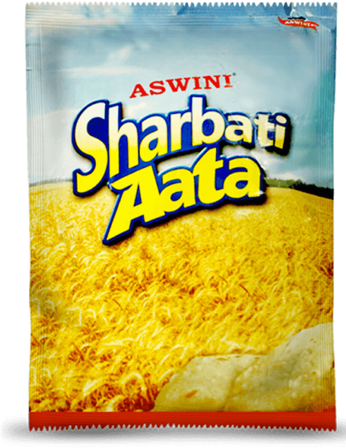 Sharbati_ Aata_ Packaging PNG image