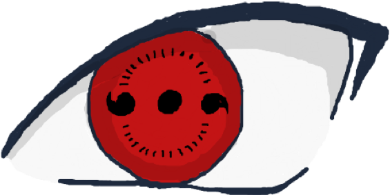 Sharingan Eye Illustration.png PNG image