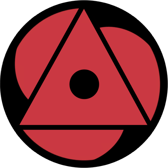 Sharingan Symbol Graphic PNG image