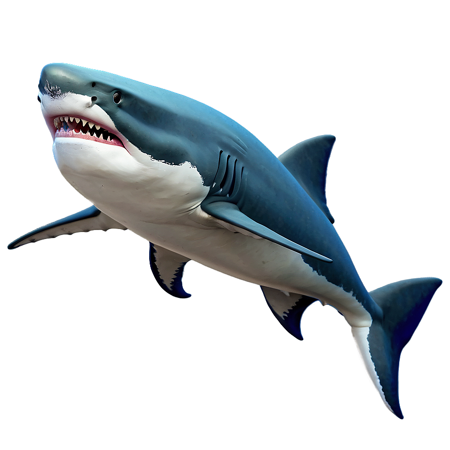 Shark Cartoon C PNG image