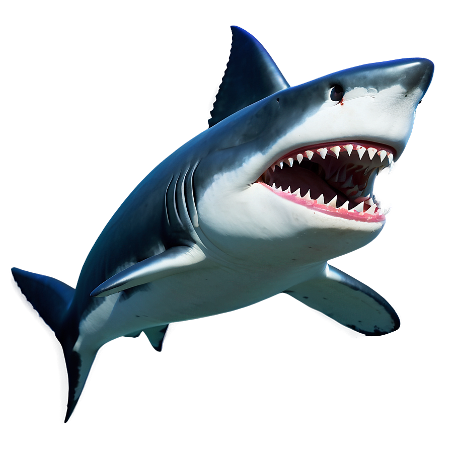 Shark Cartoon D PNG image