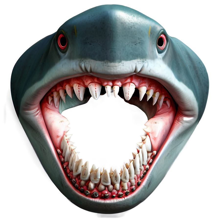 Shark Jaw Illustration Png Owf PNG image