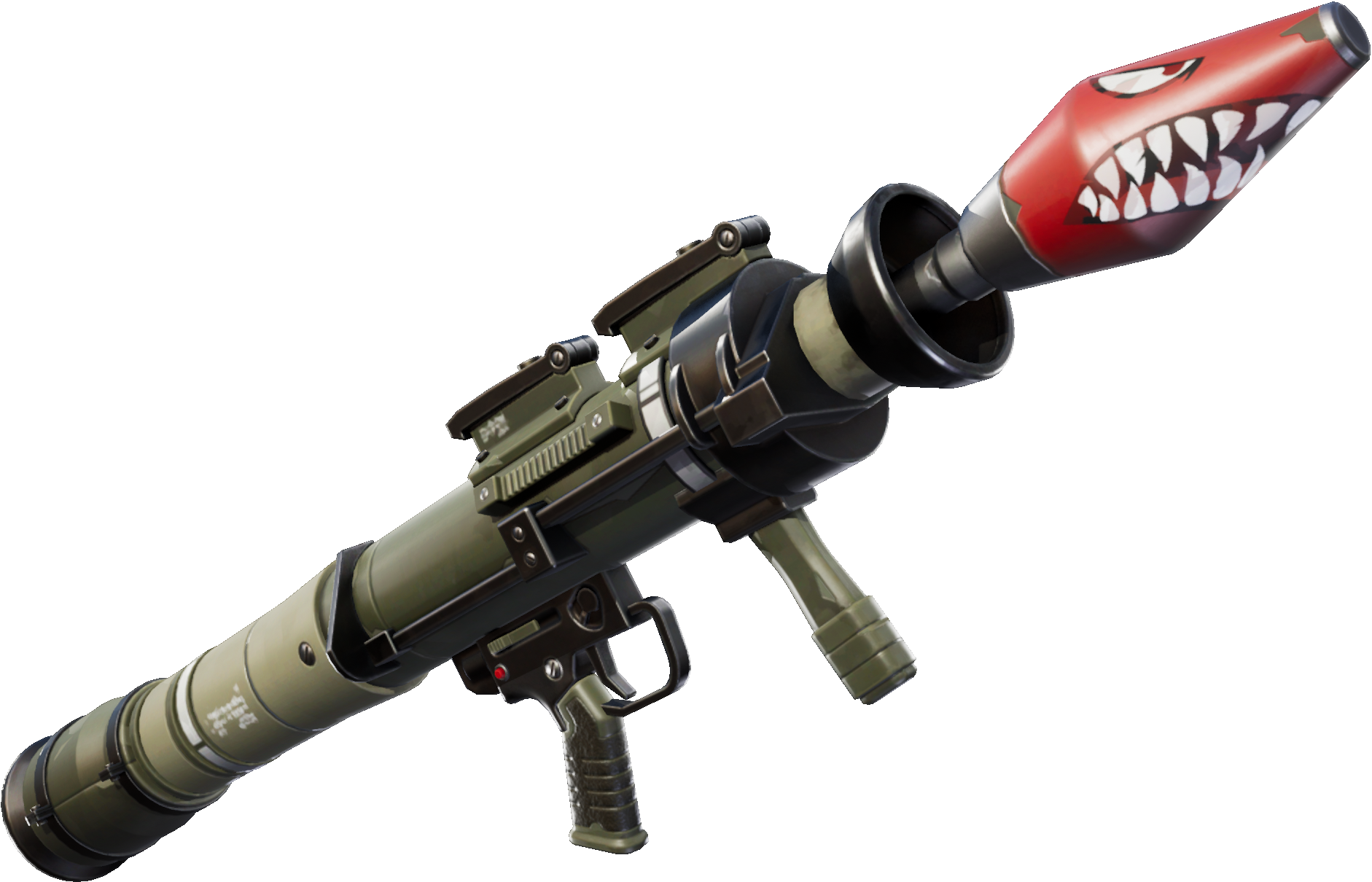 Shark Mouth Rocket Launcher PNG image