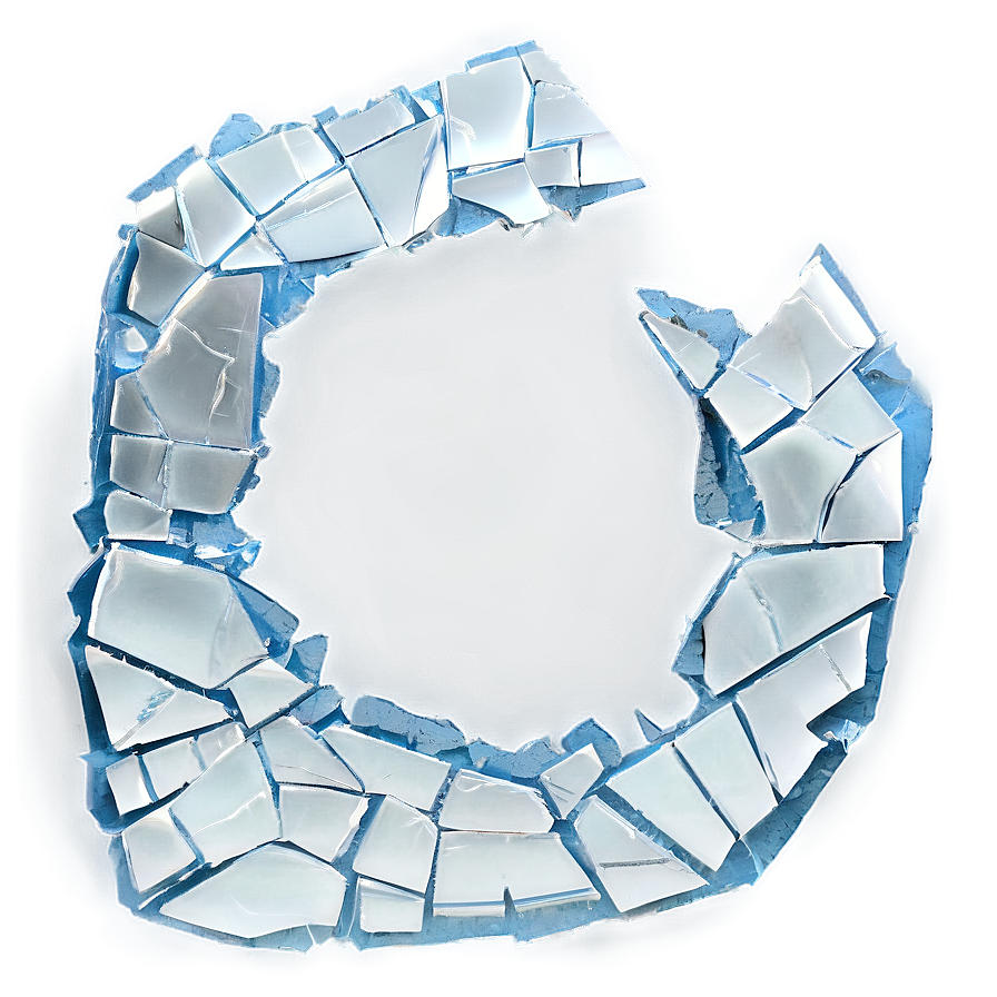 Shattered Glass Shards Png 06212024 PNG image