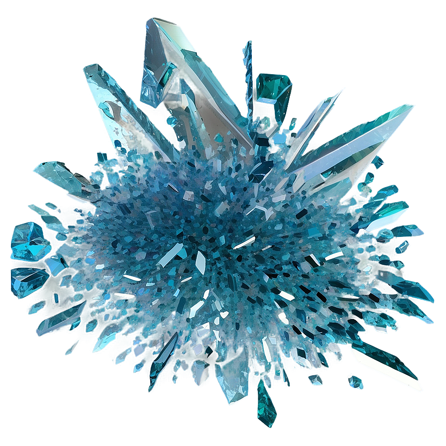 Shattered Glass Shards Png 06212024 PNG image