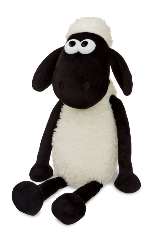 Shaunthe Sheep Plush Toy PNG image