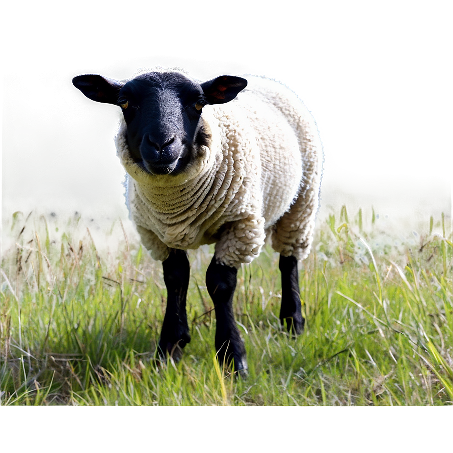 Sheep In Pasture Png 05232024 PNG image