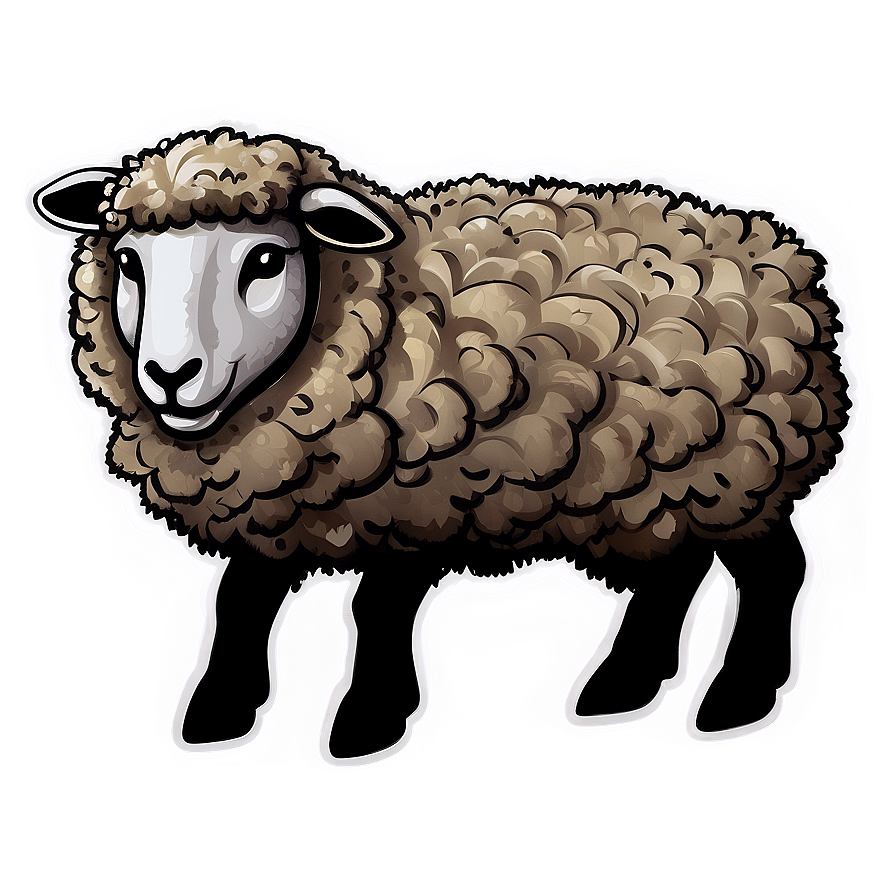 Sheep Vector Png 05232024 PNG image