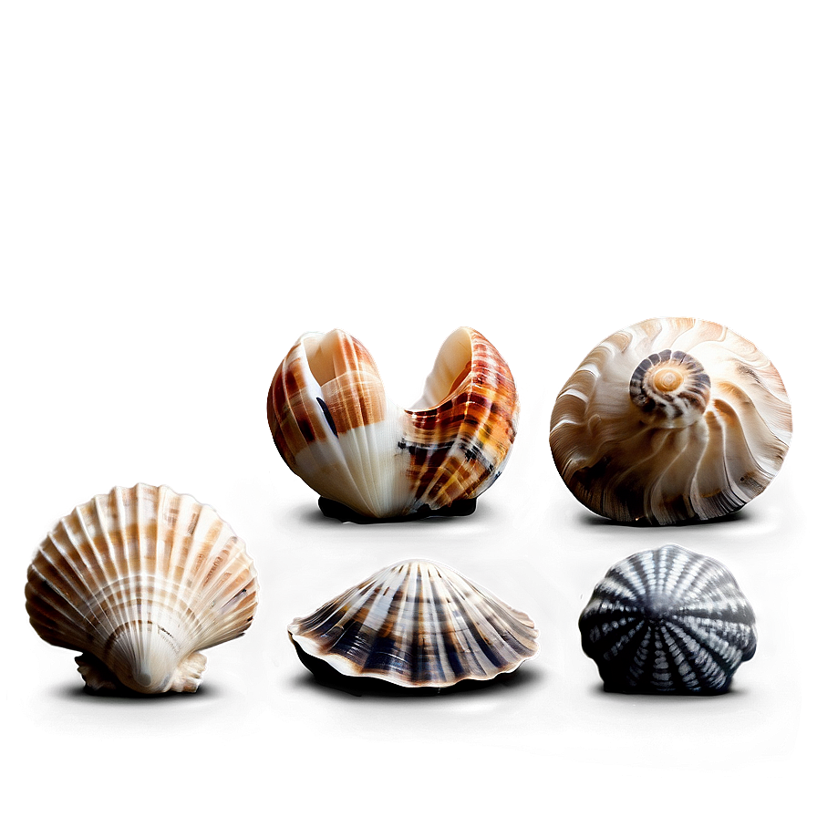 Shells Collection Display Png 28 PNG image