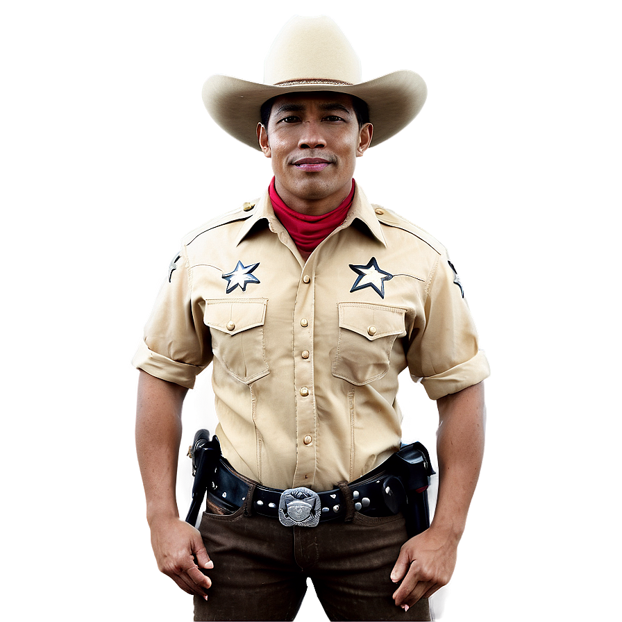 Sheriff Cowboy Png 19 PNG image