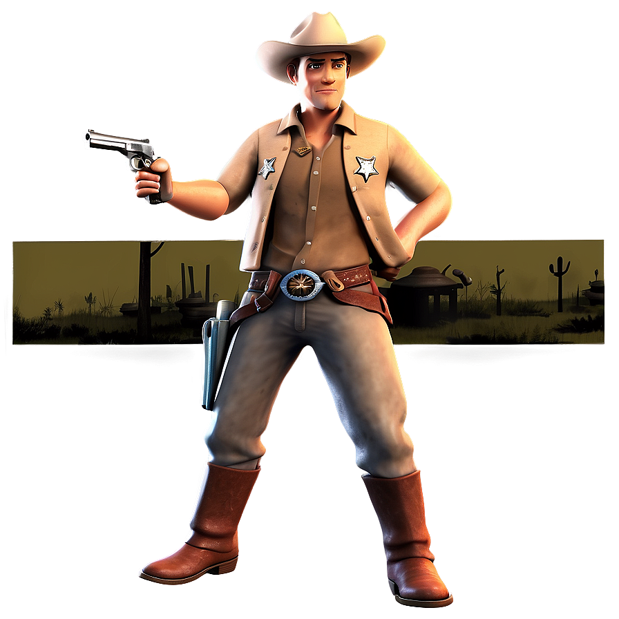 Sheriff Cowboy Png 45 PNG image