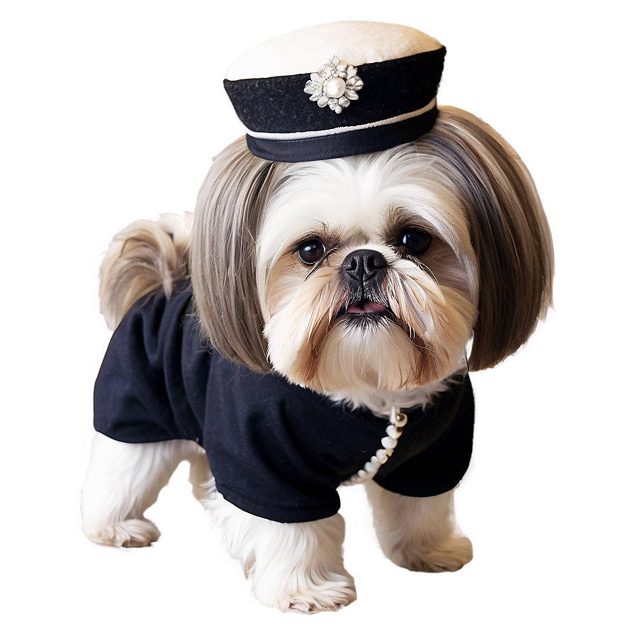 Shih Tzu Fancy Dress Png 06242024 PNG image