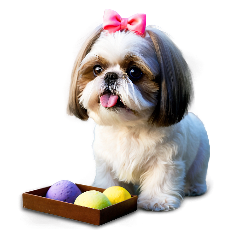 Shih Tzu Picnic Day Png 16 PNG image