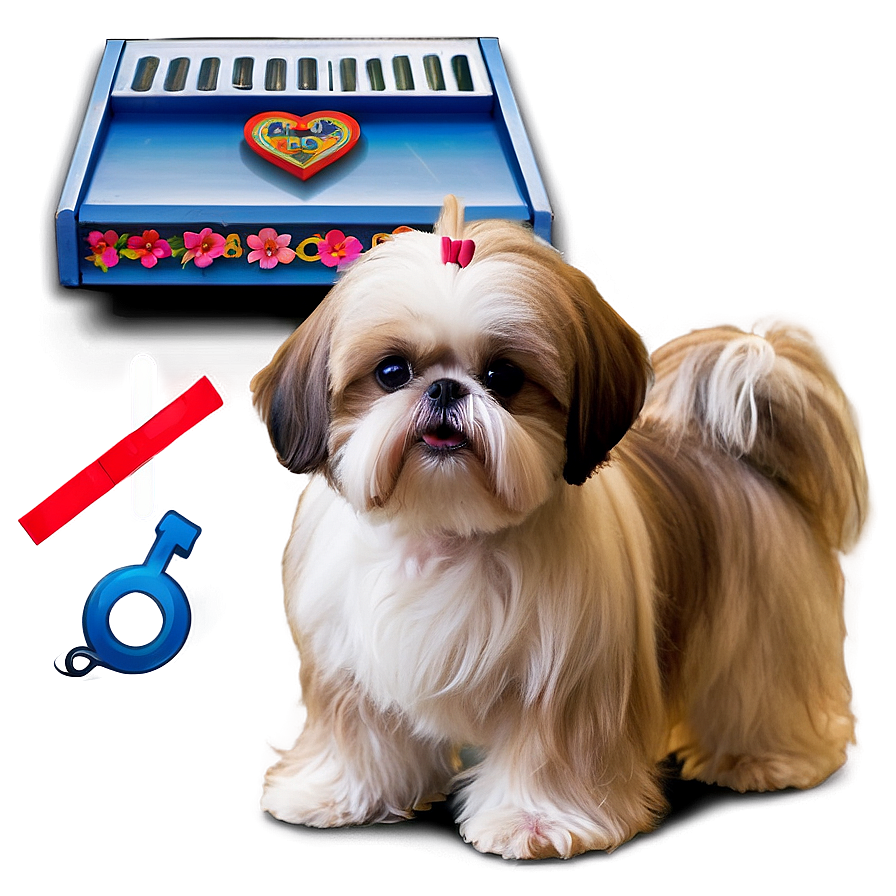 Shih Tzu Training Moments Png Owu PNG image