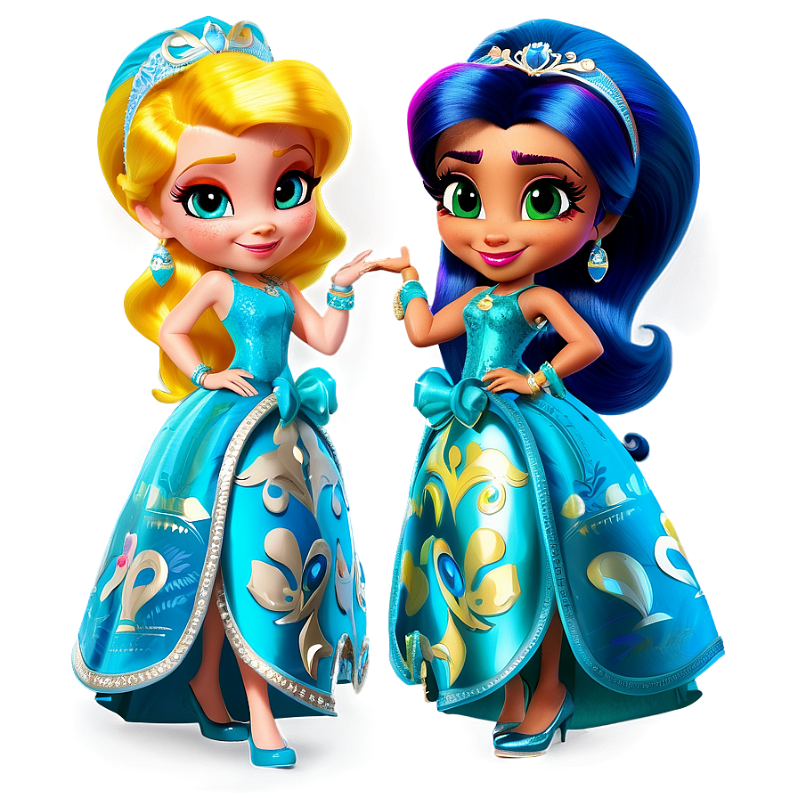 Shimmer And Shine C PNG image