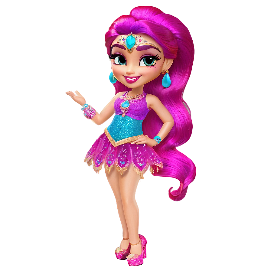 Shimmer And Shine Cartoon Characters Png 06262024 PNG image