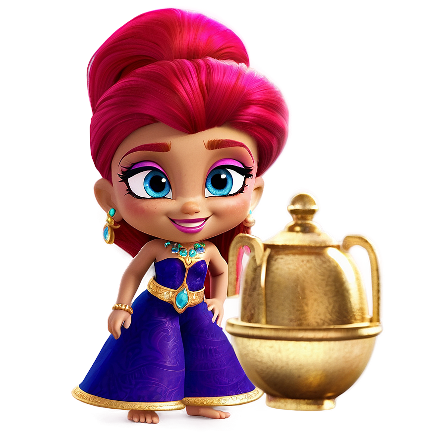 Shimmer And Shine Magic Genie Adventures Png Bgd PNG image