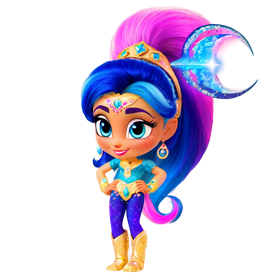 Shimmer And Shine Mystic Mountain Png Xyn78 PNG image