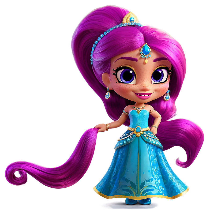 Shimmer And Shine Princess Samira Png 06262024 PNG image