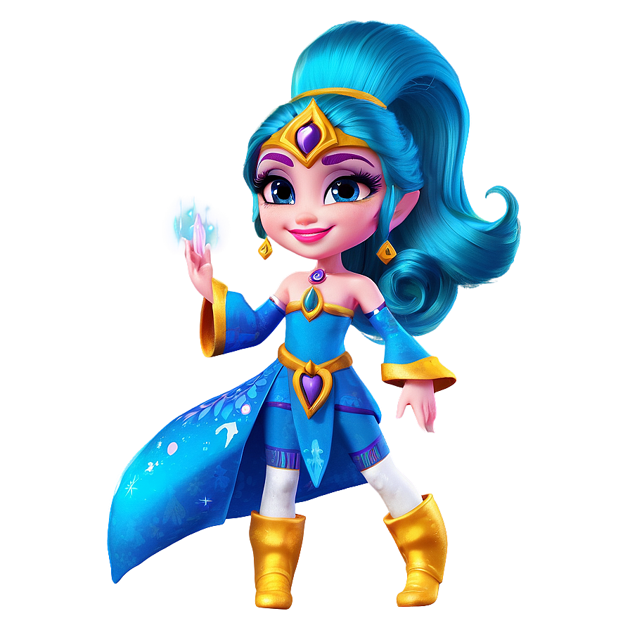 Shimmer And Shine Sorceress Zeta Png Tfh PNG image