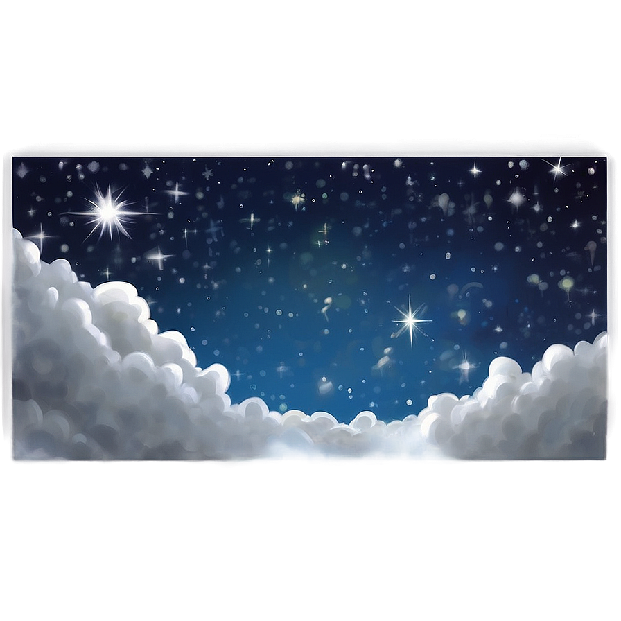 Shimmer Night Sky Png 51 PNG image