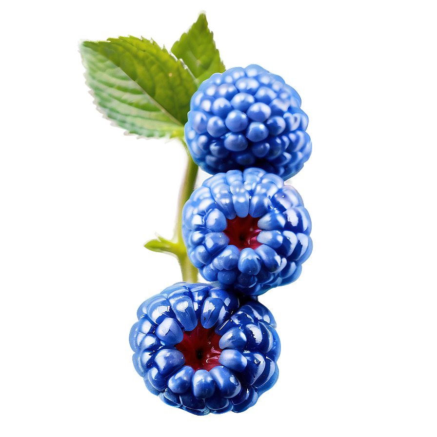 Shimmering Blue Raspberry Png Axd16 PNG image