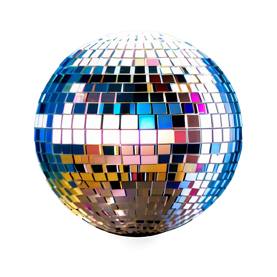 Shimmering Disco Ball PNG image